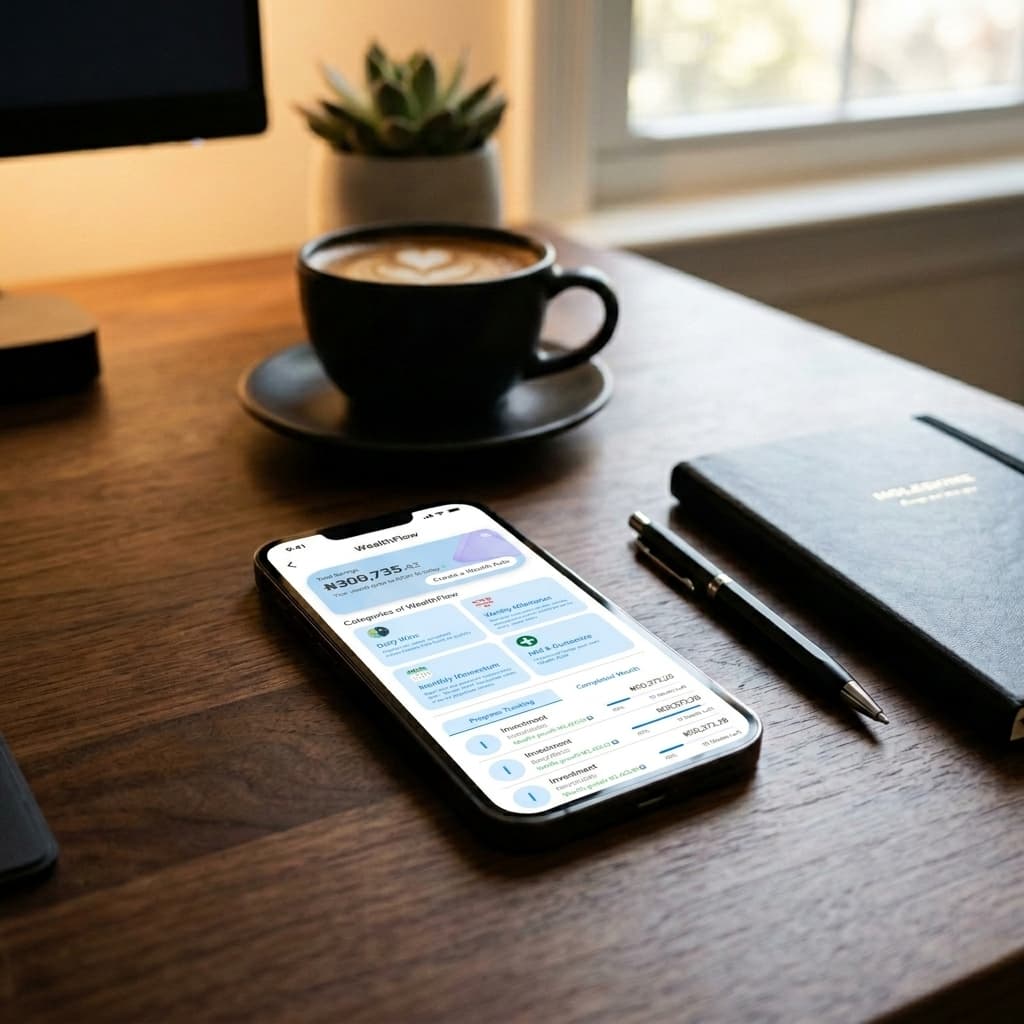Financial growth concept